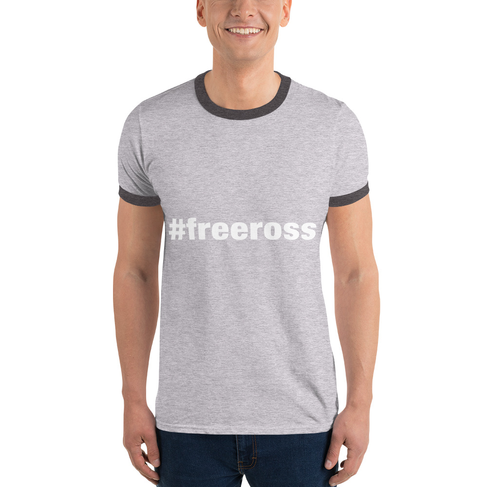 Download Free Ross Unisex Ringer T-Shirt (4 colors) — Free Ross